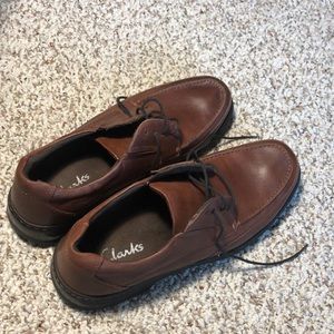 Clarks Men’s Brown Oxford Dress Shoes